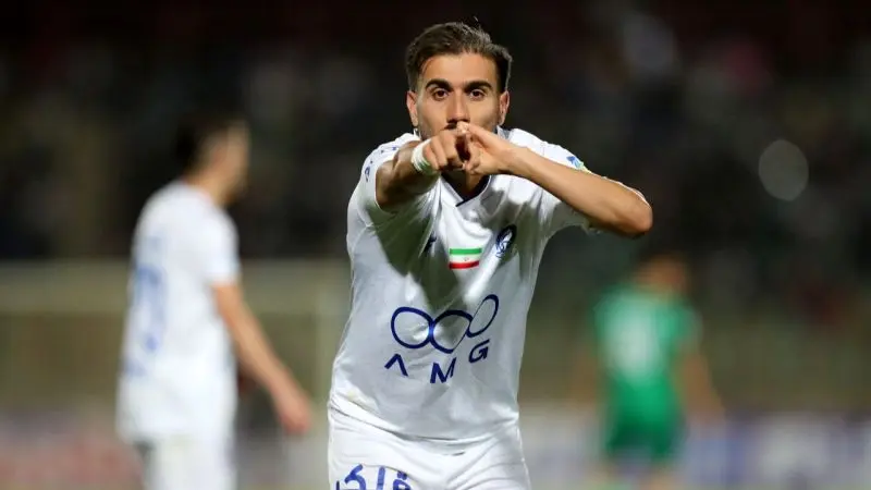 ببینید؛ گل اول استقلال به الوحدات توسط مهران احمدی دقیقه ۳۸