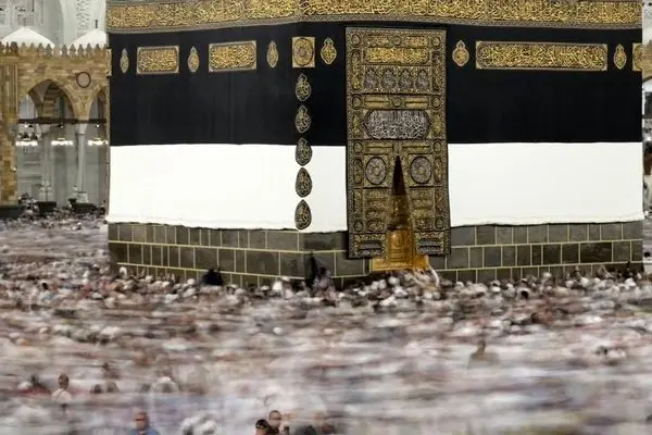وداع حجاج با خانه خدا