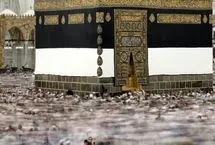 وداع حجاج با خانه خدا