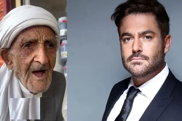 گفتگوی جالب پیرمرد محبوب نیشابوری با رضا گلزار