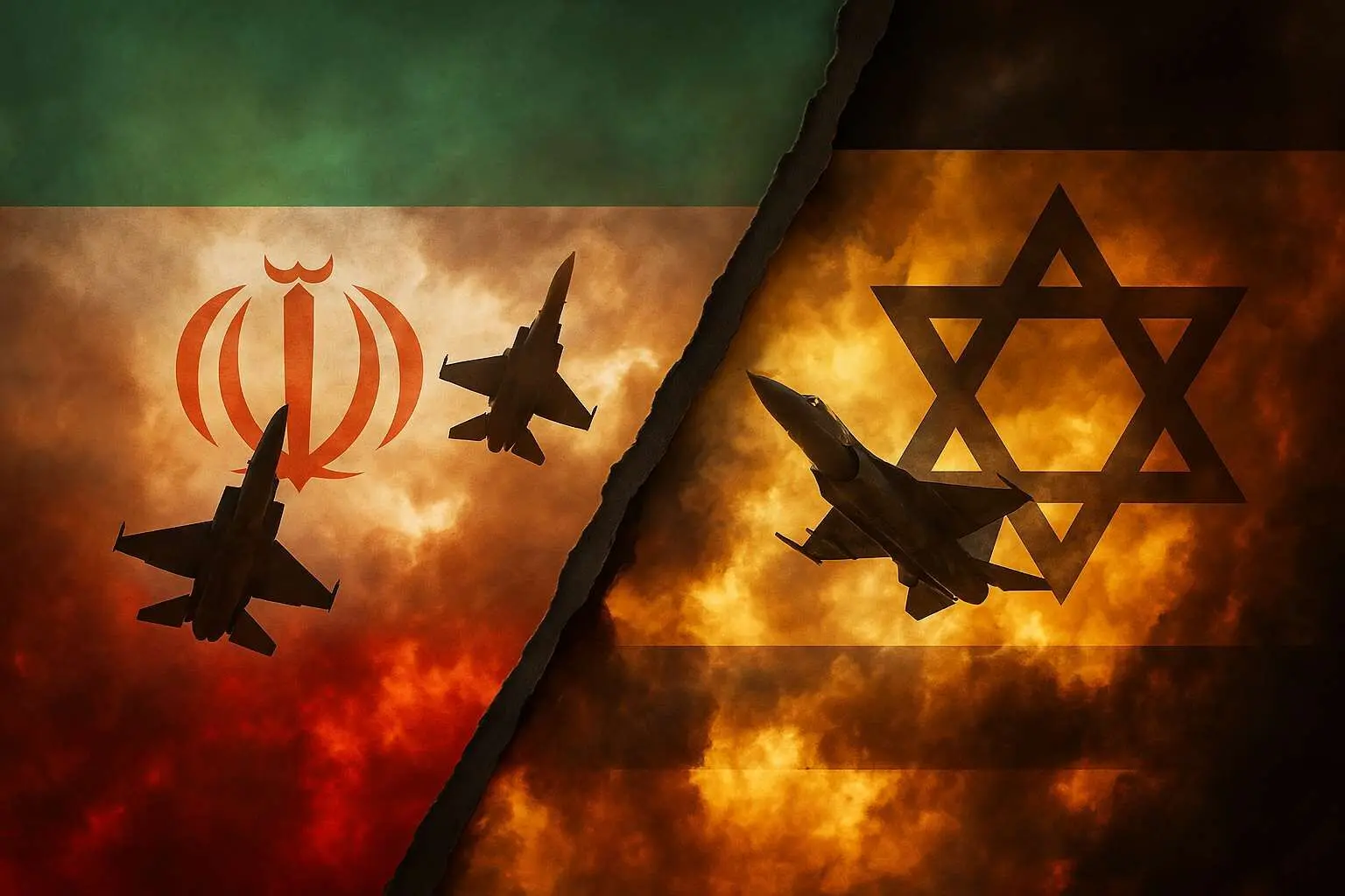 افشای تصاویر ماهواره‌ای از محل اصابت ۹ موشک ایران به پایگاه هوایی «تل نوف»  