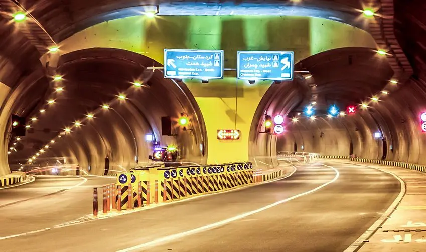 قابل توجه تهرانی ها؛ این تونل امشب مسدود است 