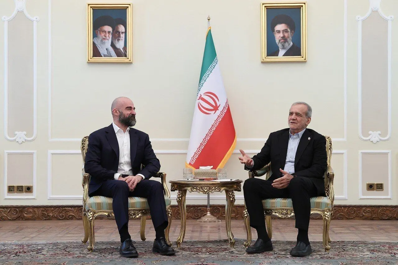 دیدار رئیس اتحادیه میهنی کردستان عراق با پزشکیان
