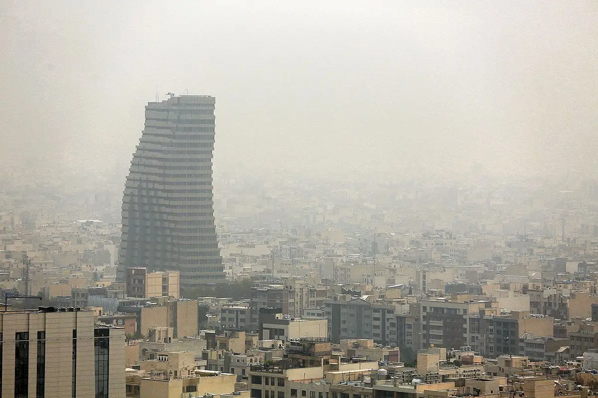 شاخص آلودگی هوای تهران؛ امروز ۲۵ اردیبهشت
