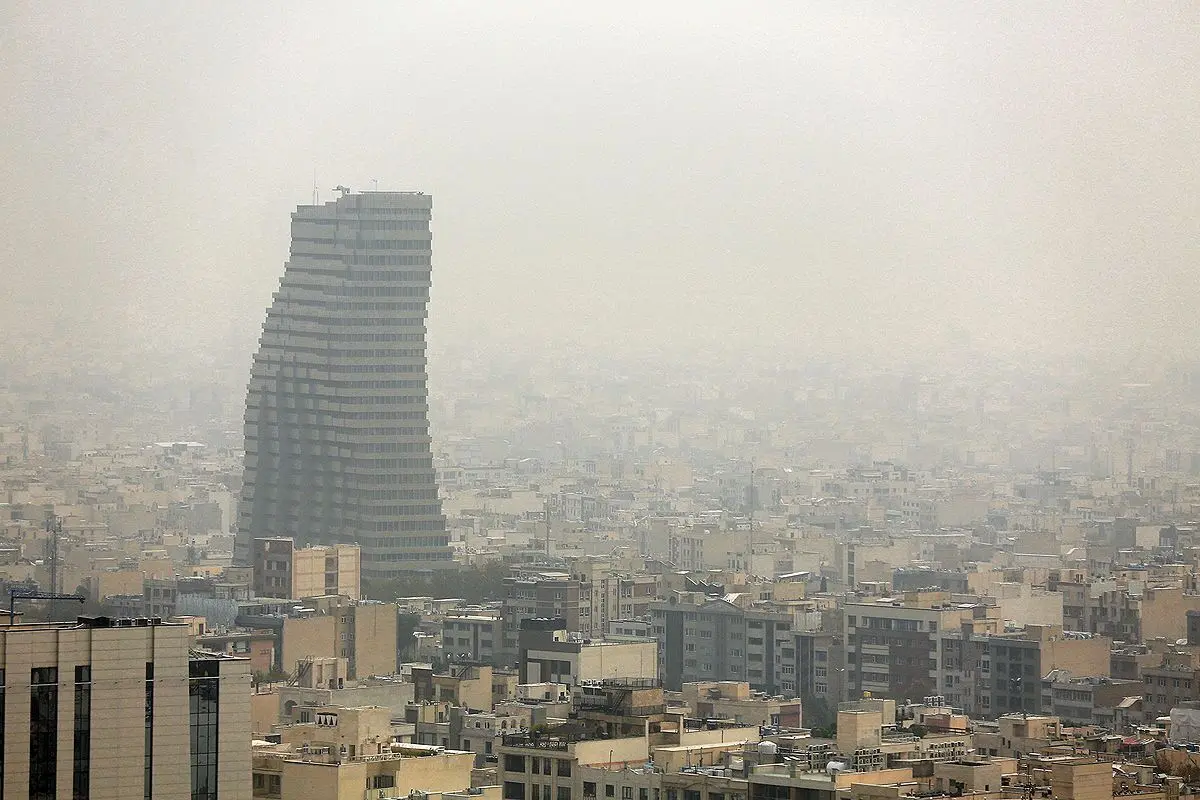 شاخص آلودگی هوای تهران؛ امروز ۲۵ اردیبهشت