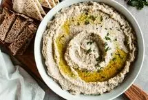 طرز تهیه دیپ بادمجان خامه‌ای؛ یک پیش‌غذای جذاب 