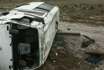  واژگونی ون زائران ایرانی در جاده نجف – مهران با ۱۰ مصدوم

