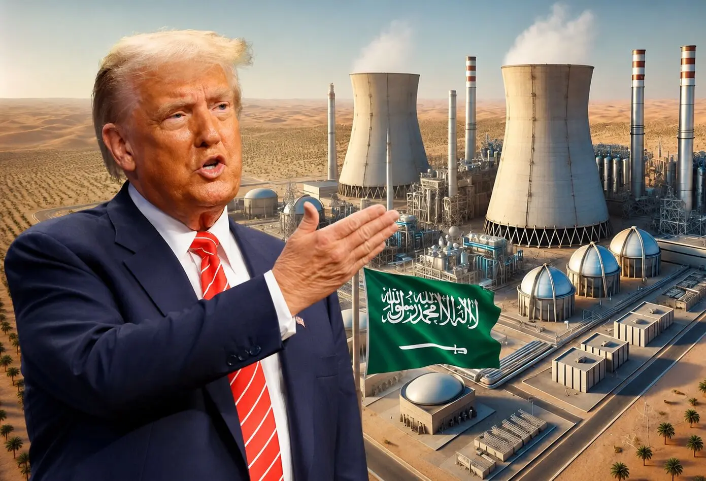شرط ترامپ برای برنامه هسته‌ای عربستان