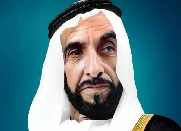 بنیانگذار امارات متحده عربی در 60 سال قبل