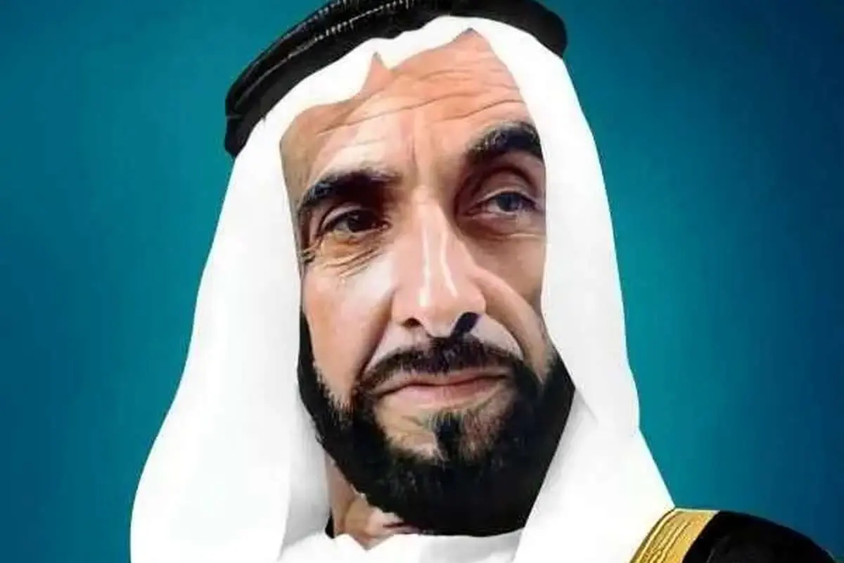 بنیانگذار امارات متحده عربی در 60 سال قبل