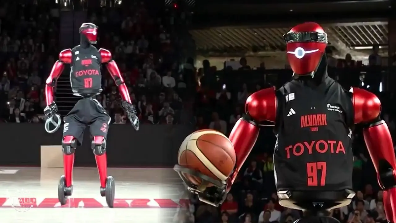 تویوتا با یک ربات هوشمند وارد دنیای بسکتبال شد