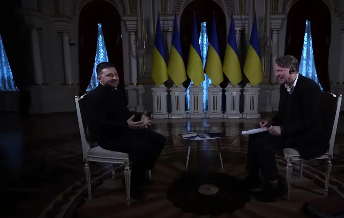 قطعی برق به هنگام مصاحبه زلنسکی با گاردین