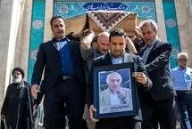 تصاویر؛ مراسم تشییع پیکر «موسی اسوار»