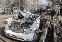 تصاویر؛ حمله هوایی به خیابان ملک الشعرای بهار