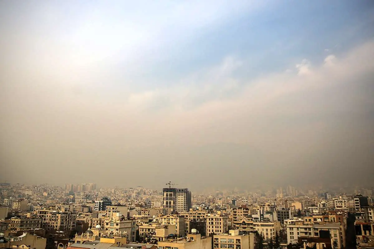 شاخص آلودگی هوای تهران؛ امروز ۲ خرداد