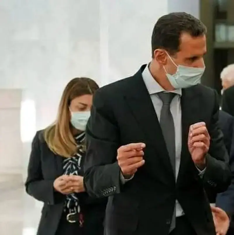 بشار اسد و لونا الشبل