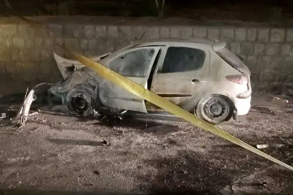 تصادف رانندگی و آتش سوزی مرگبار در تهران