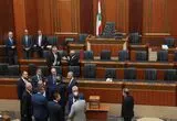 مشاجره نمایندگان حزب‌الله و مخالفان در پارلمان