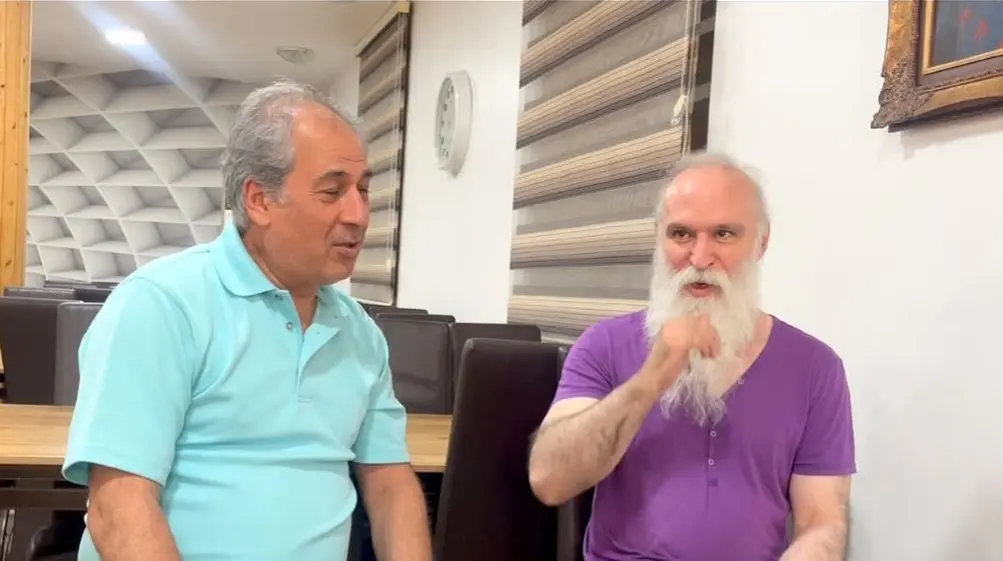 ببینید؛ بداهه‌خوانی زیر بمباران تهران!