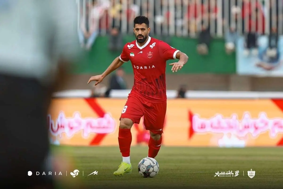 کاپیتان پرسپولیس به بازی با خیبر هم نمی‌رسد؟