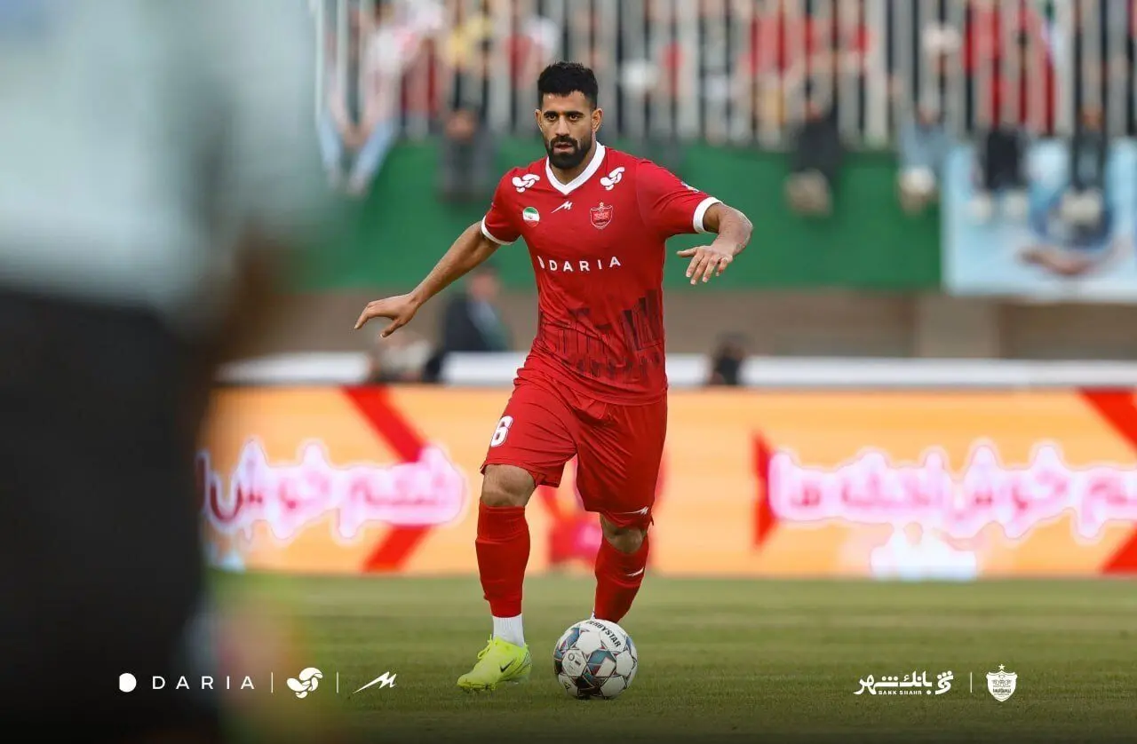 کاپیتان پرسپولیس به بازی با خیبر هم نمی‌رسد؟