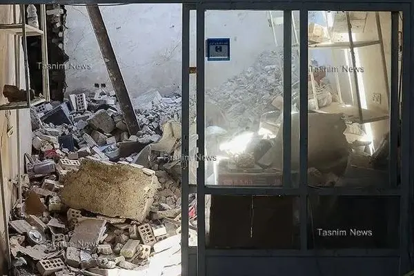 موشک تاماهاوکی که به بازار مولوی تهران اصابت کرد