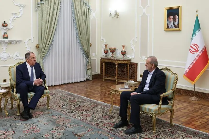 پزشکیان و لاوروف