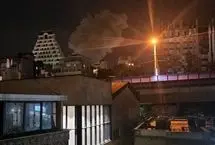 تصاویری از حمله به برخی مناطق در تهران
