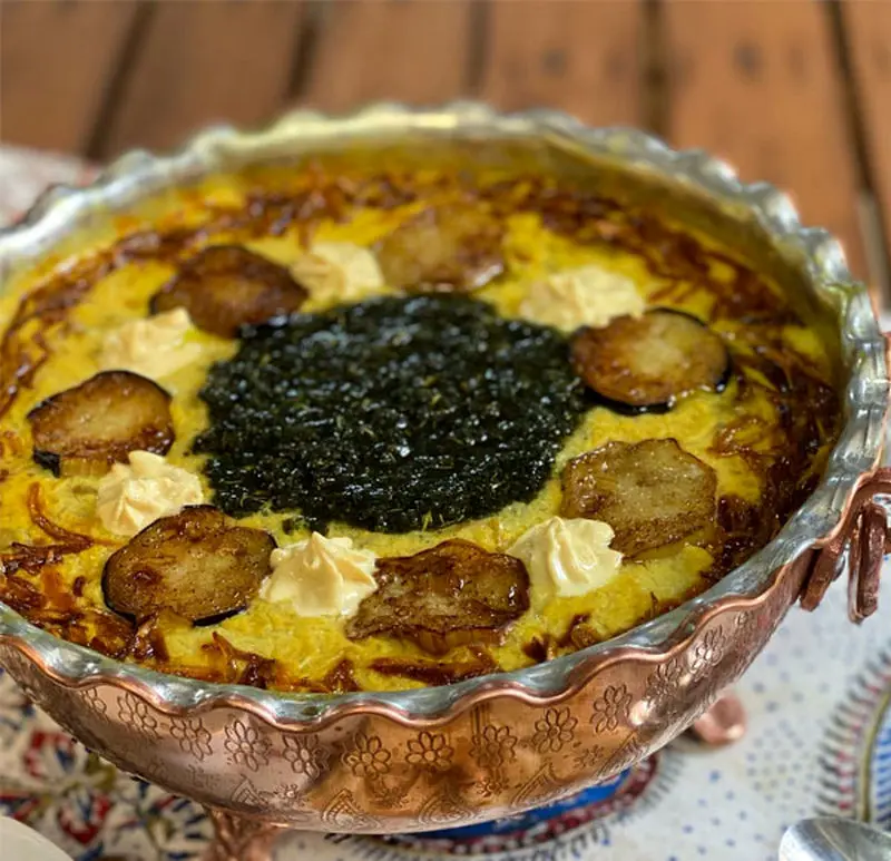 آش بادمجان