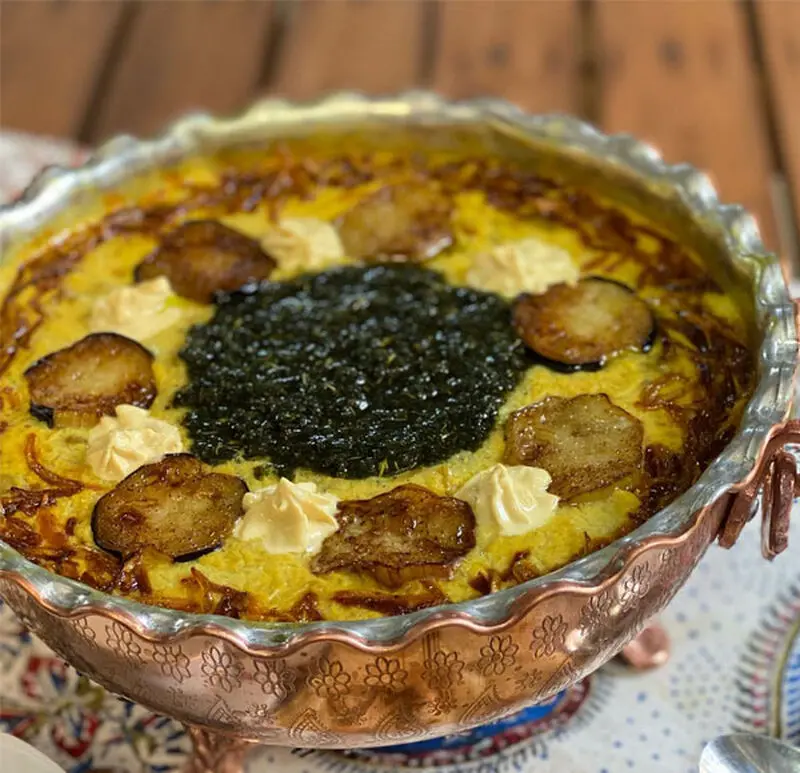 آش بادمجان