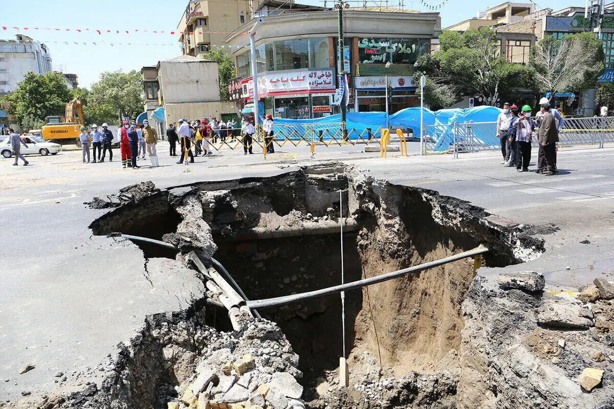 فرونشست سالانه ۱ تا ۳۱ سانتی متری زمین در ایران