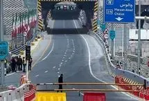 تردد به سمت چالوس در آزادراه تهران - شمال ممنوع شد
