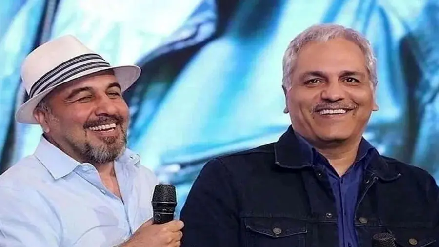 غیبت مهران غفوریان با عطاران پشت سرِ مهران مدیری در جشن حافظ