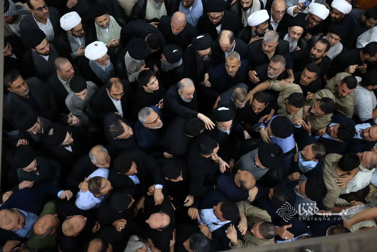 تصاویر؛ مراسم ترحیم همسر آیت الله سیستانی