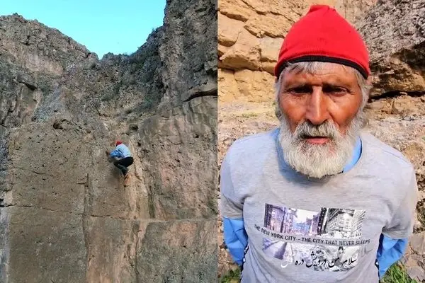 ببینید؛ مرد عنکبوتی ایران ۷۰ ساله است