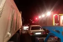 انحراف اتوبوس در محور کوار - شیراز ۱۶ مصدوم برجای گذاشت