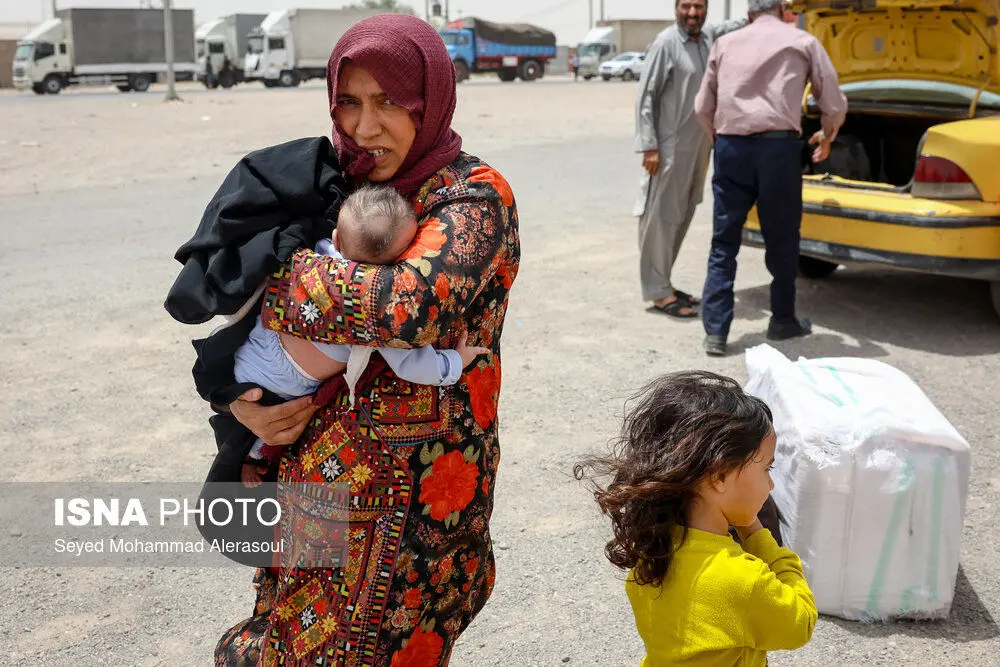 تصاویر؛ خروج اتباع افغانستانی غیرمجاز از مرز دوغارون