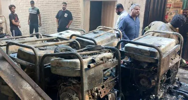 آتش‌سوزی در خیابان سعدی جنوبی/ نجات ۷ نفر از ساختمان چهارطبقه