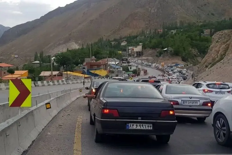 جاده چالوس یک‌طرفه می‌شود 