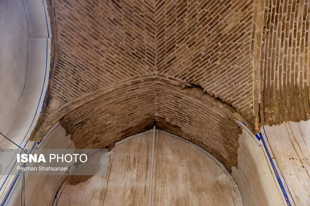 تصاویر؛ فرونشست در مسجد جامع اصفهان 30