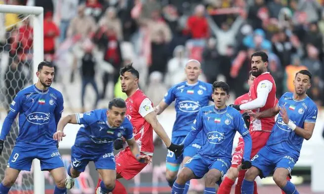 دعوا و درگیری قبل از شروع دربی ۱۰۶