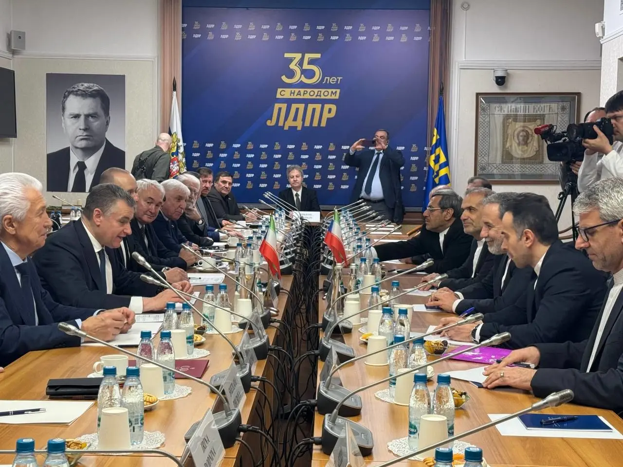  نخستین تصاویر از نشست مشترک عراقچی و لاوروف در مسکو