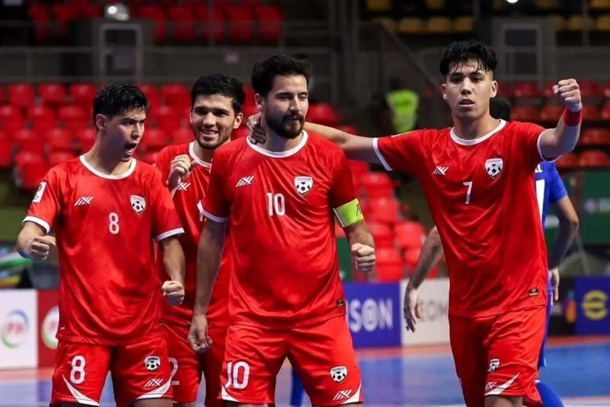 عکس پربازدید از بازیکن تیم فوتسال جوانان افغانستان