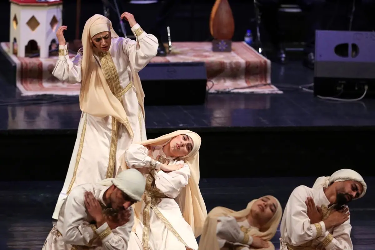 تصاویر؛ کنسرت نمایش سماع خاموش