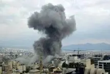 تصاویر هوایی از حمله اسرائیل به تهران