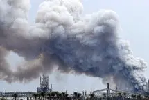 حمله پهپادی به مخزن شرکت باپکوی بحرین