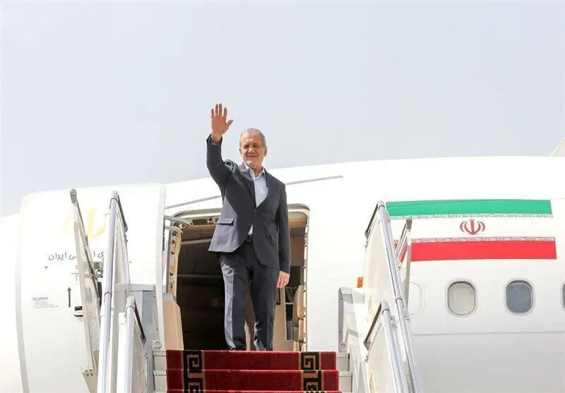 پزشکیان از مازندران خارج شد