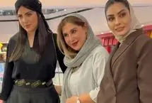  تیپ و استایل هلیا امامی و صحرا اسدالهی در اکران فیلم مرجان