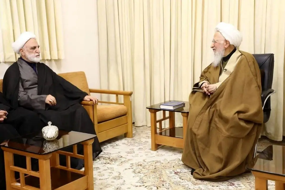 دیدار رئیس قوه قضاییه با آیت‌الله جوادی آملی