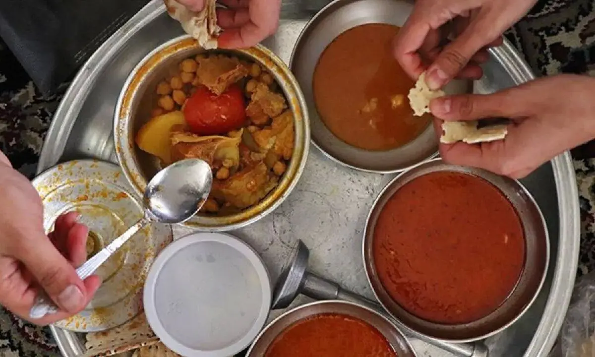 آبگوشت متنجنه کرمانی/ آبگوشت‌ سنتی استان کرمان